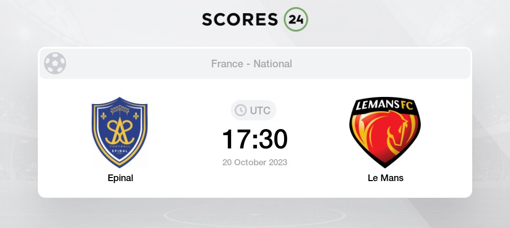 Epinal Vs Le Mans Prediction And Picks Today 20 October 2023 Football