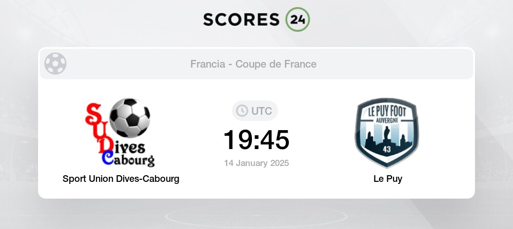 Sport Union Dives Cabourg vs Le Puy Pronósticos de Partidos 1 56 y