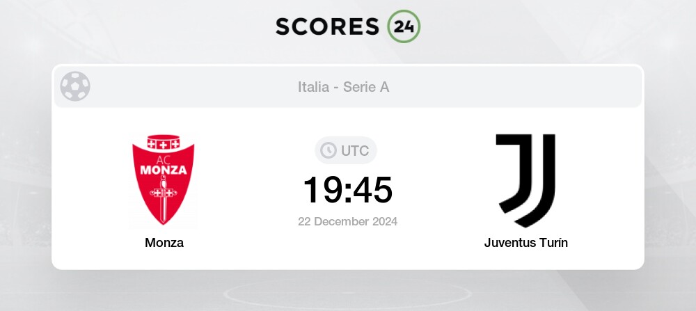 Monza Vs Juventus Tur N Pron Sticos De Partidos Y Apuestas