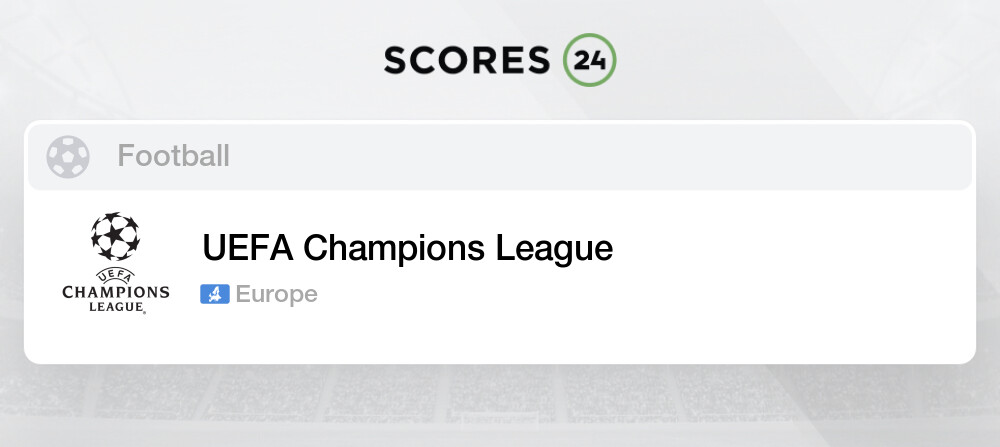 UEFA Champions League on X: Today's Matches Results #INTTOT