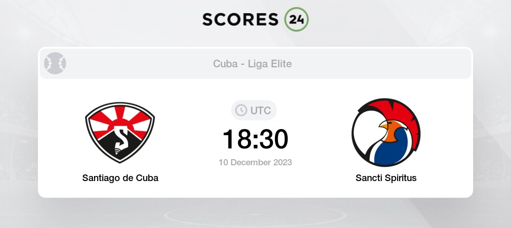 Santiago De Cuba live score, schedule & player stats