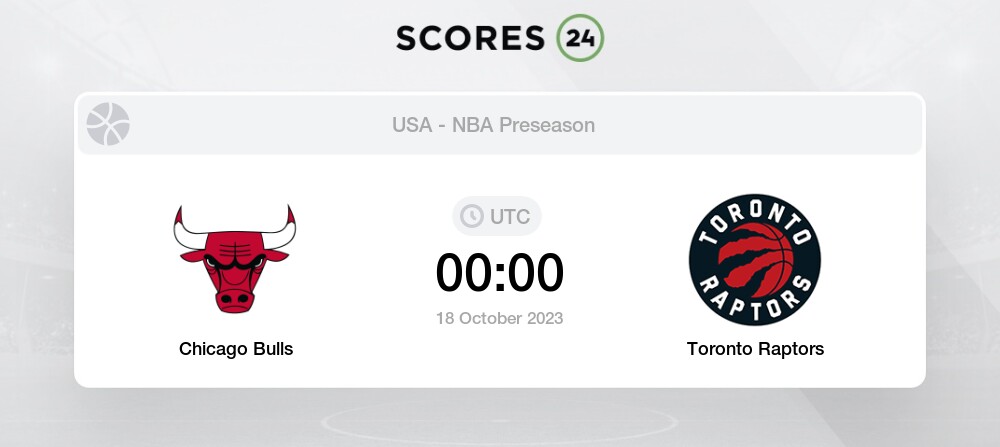 Chicago Bulls Vs Raptors Prediction And Picks On Today 18 October 2023 ...