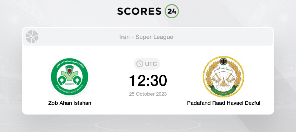 Zob Ahan vs Padafand Raad Havaei Dezful Prediction and Picks on today ...