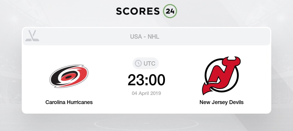carolina hurricanes new jersey devils