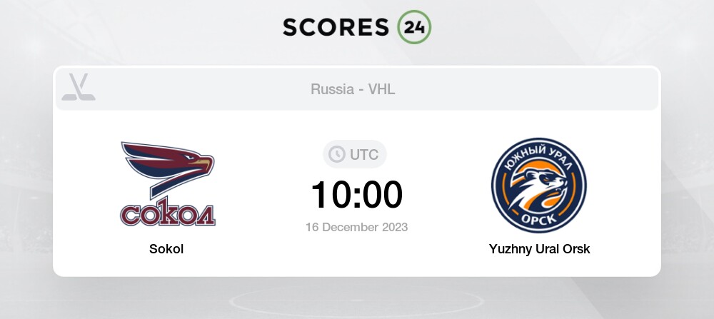 Ural (Youth) score today - Ural (Youth) latest score - Russia ⊕