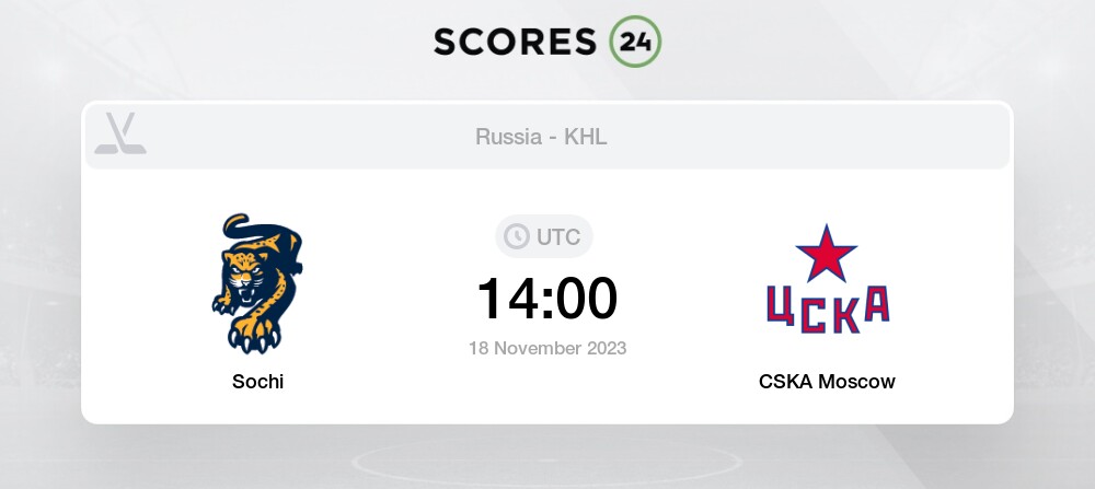 Spartak vs HC Sochi scores & predictions