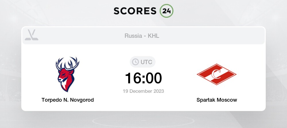 Spartak Moscow vs Nizhny Novgorod Prediction, Odds and Betting