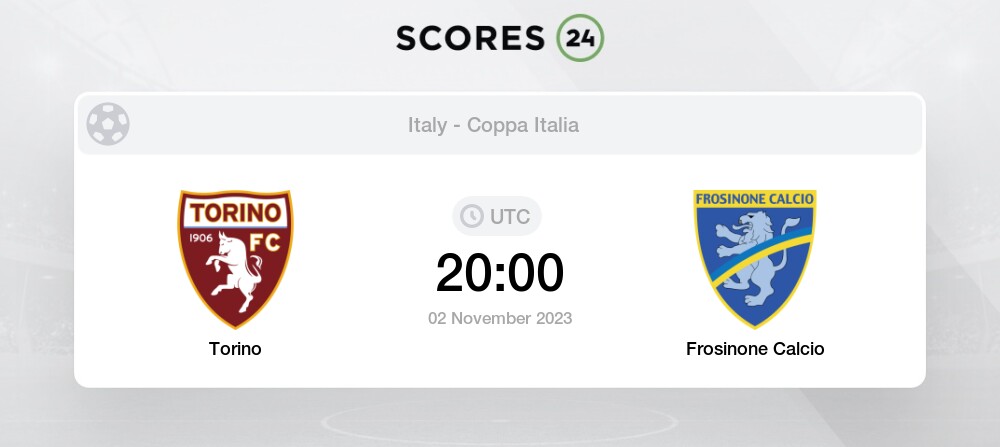 Prognóstico Torino Frosinone Calcio - Taça de Itália - 02/11/23