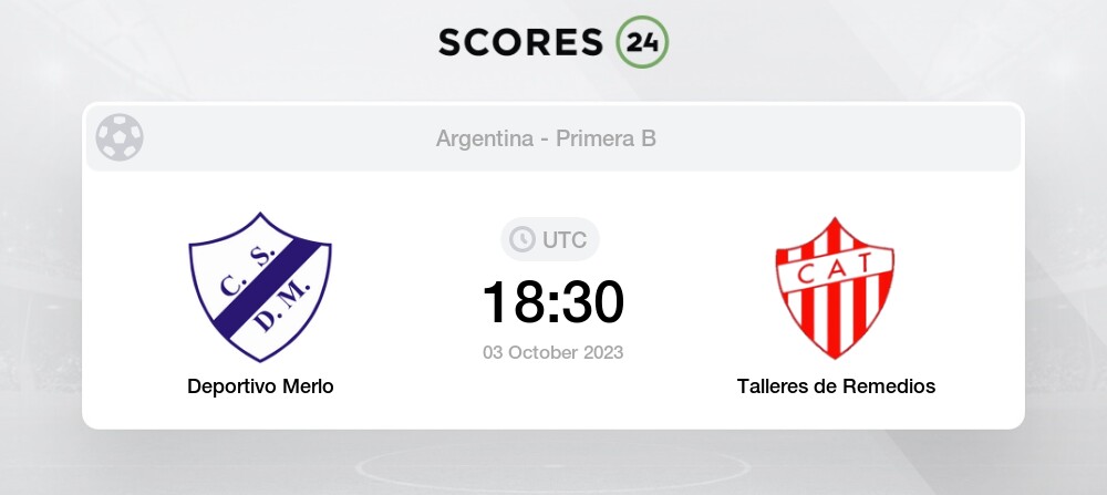 Depor. Merlo vs Talleres Esc. Prediction and Picks today 3 October