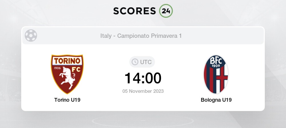 Torino U19 X Bologna U19: Resultados ao vivo