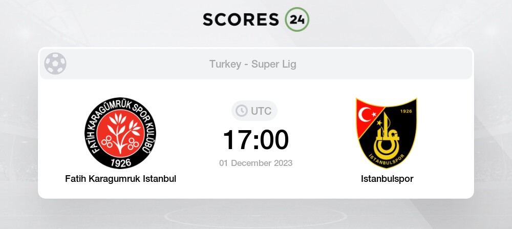 Beşiktaş vs İstanbulspor live score, H2H and lineups