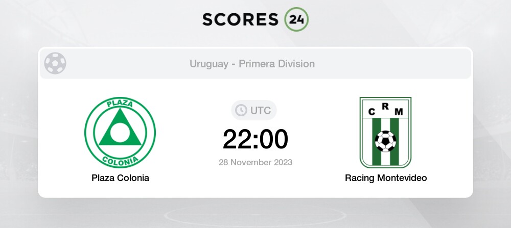 Plaza Colonia vs Racing H2H 28 nov 2023 Head to Head stats prediction