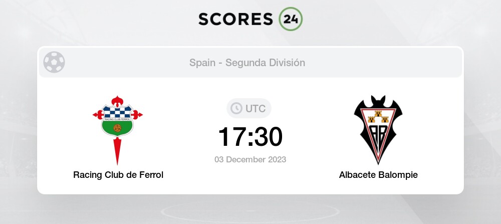 Mirandés vs Racing de Ferrol live score, H2H and lineups