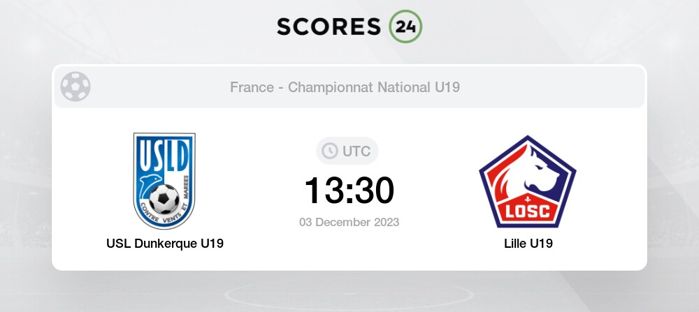  Lille vs USL Dunkerque Prediction, Preview & H2H Stats