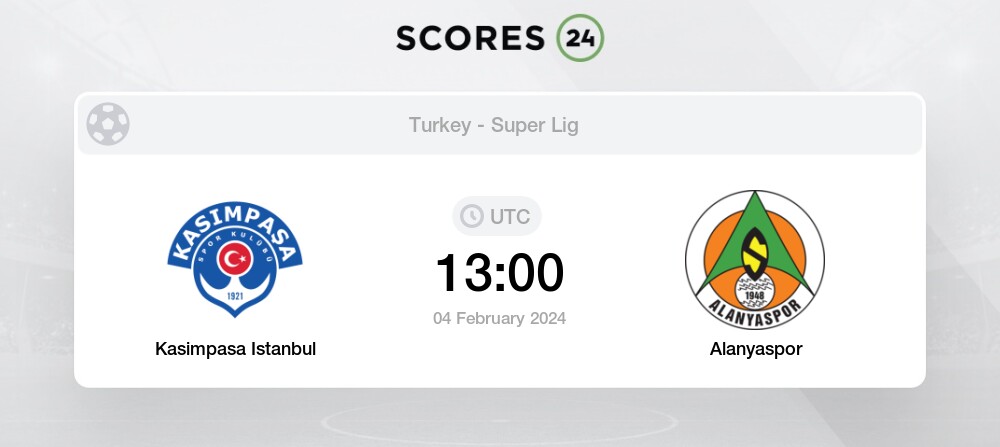 Kasimpasa Vs Alanyaspor Prediction And Picks Today 4 February 2024 Football