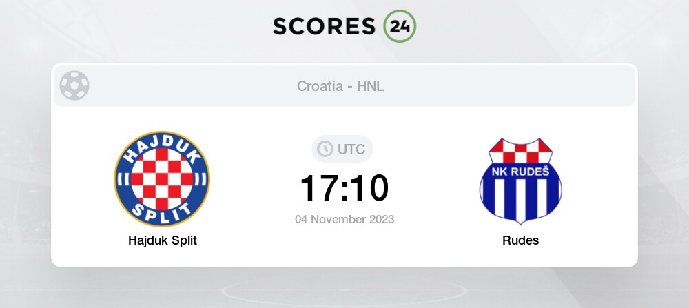 HNK Hajduk Split II vs NK Osijek II live score, H2H and lineups