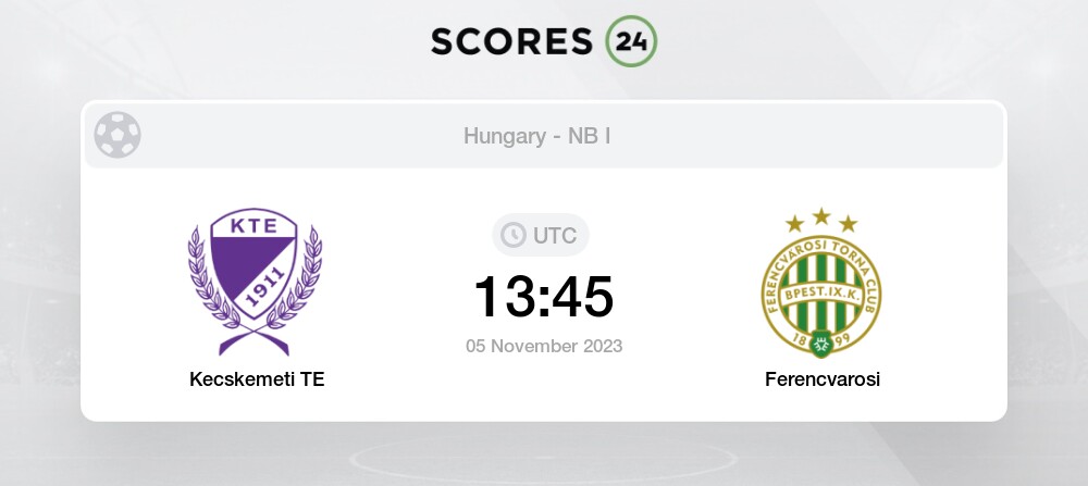 MTK Budapest vs. Kecskemeti TE Prediction, H2H & Stats (2023)