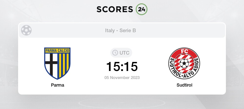 Parma vs Modena live score, H2H and lineups