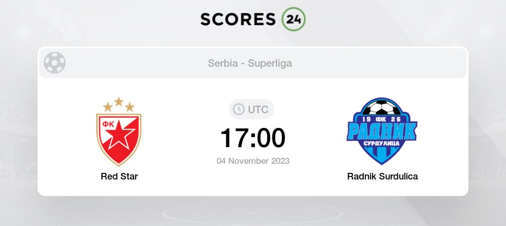 Radnicki Nis vs FK Radnik Surdulica - live score, predicted