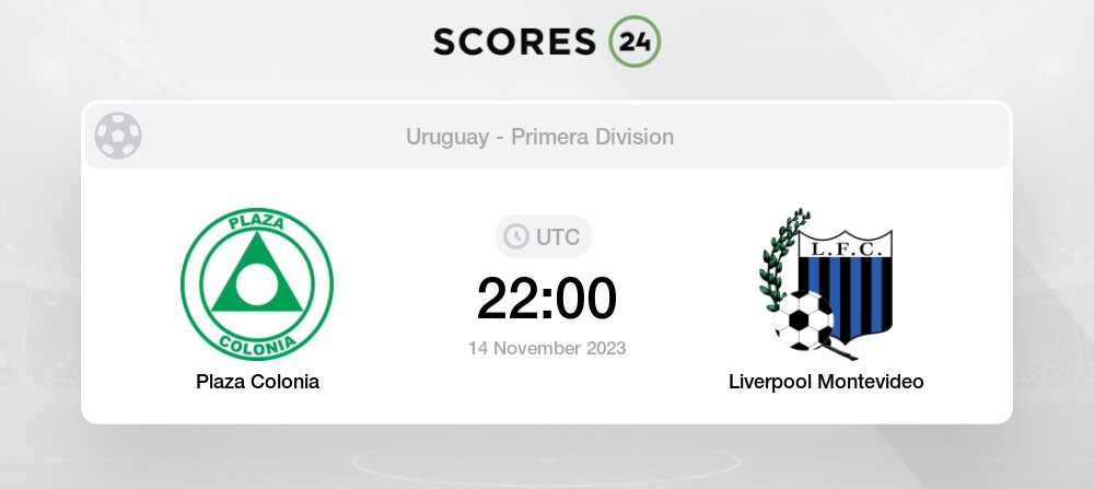 Plaza Colonia vs Liverpool FC Montevideo Stats, Predictions & H2H