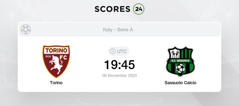 Torino vs. Sassuolo Predictions, Betting Tips and Odds