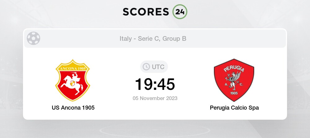 Ancona vs Perugia 5 11 2023 19 45 Football Events Result