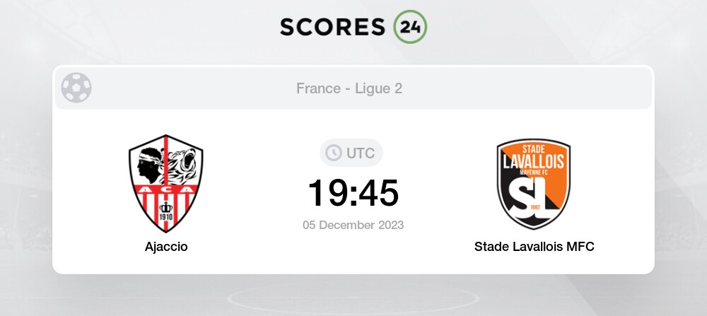 Ajaccio vs Lavallois Prediction and Picks today 5 December 2023 Football