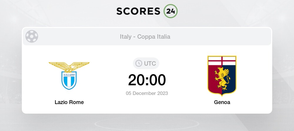 Roma vs Genoa: Live Score, Stream and H2H results 1/12/2023