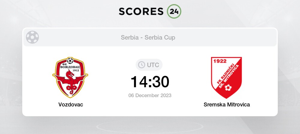 Radnicki Sremska Mitrovica vs Red Star Belgrade » Odds, Scores