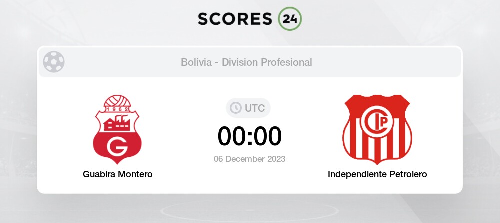 Guabirá vs Independiente Petrolero H2H stats - SoccerPunter