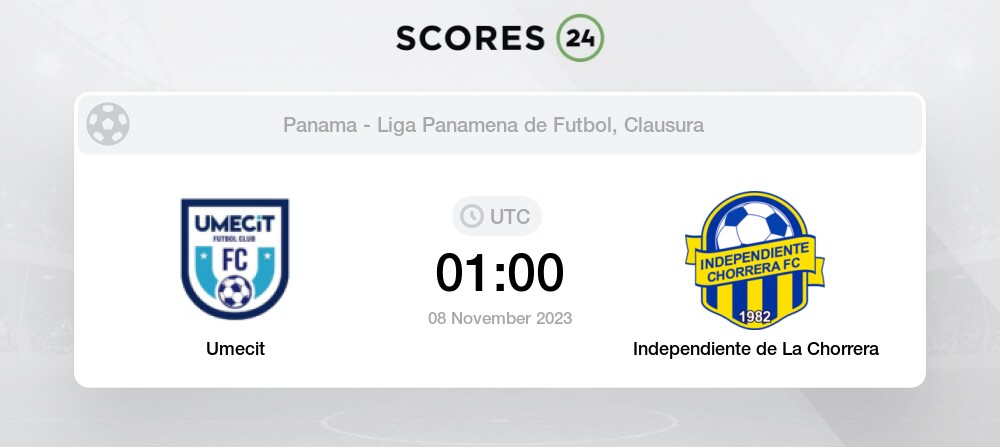 Umecit vs Independ. 8/11/2023 01:00 Football Events & Result