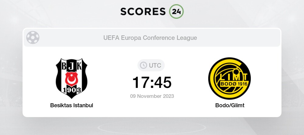 Besiktas JK vs Bodo Glimt 09.11.2023 at UEFA Europa Conference League  2023/24, Football