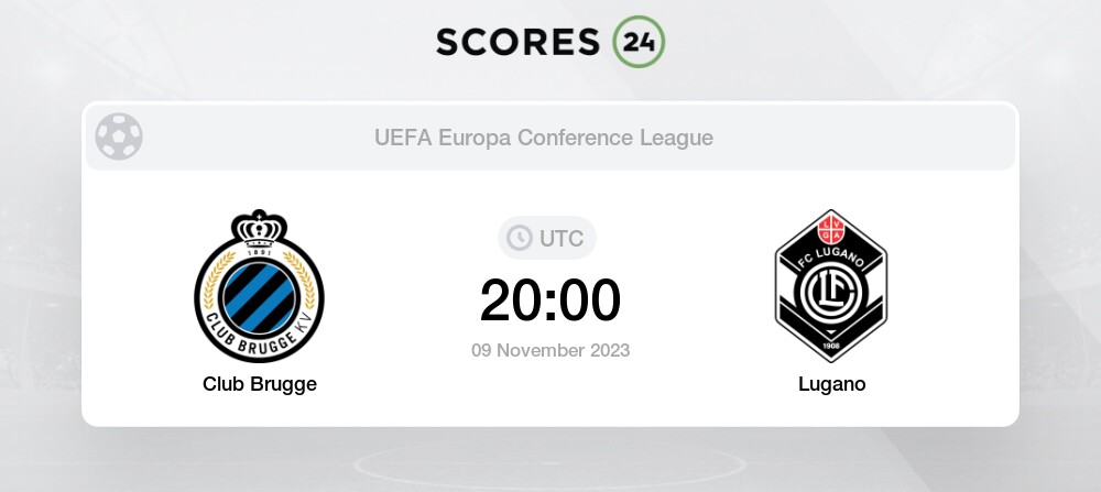 Bruges - Lugano - 2:0. Conference League. Match review, statistics (Nov.  10, 2023) —