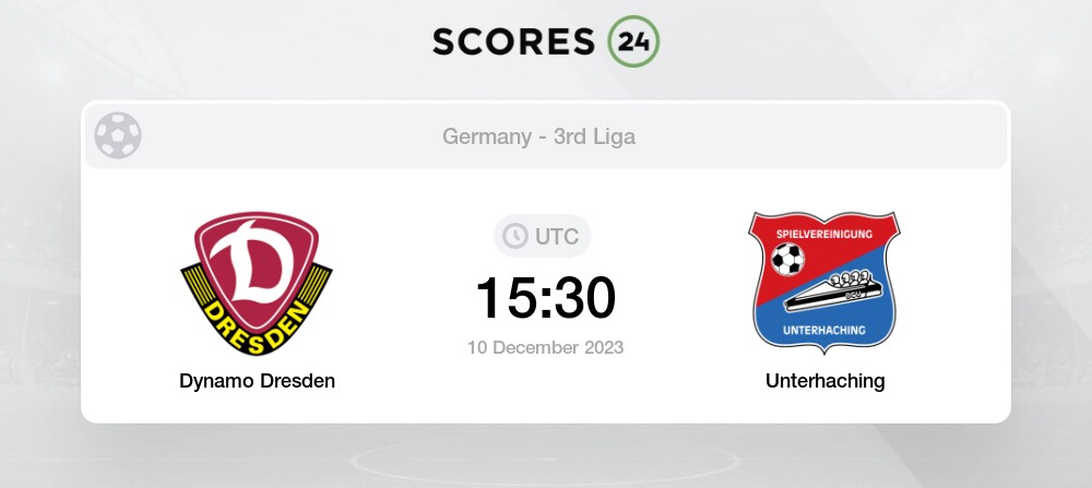 1860 Munique vs SG Dynamo Dresden Futebol Transmissão ao vivo e resultados  7/10/2023 12:00