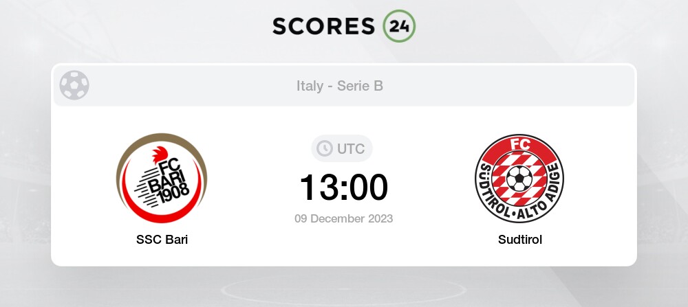 Sudtirol vs Bari Prediction and Odds