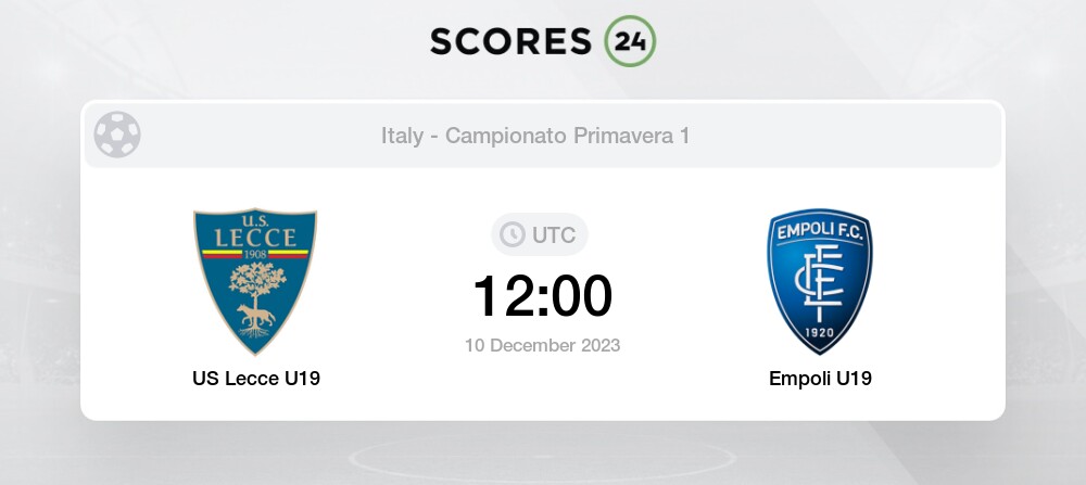 Fiorentina-U19 - Lecce-U19 Head to Head Statistics Games, Soccer Results  16/12/2023 - Soccer Database Wettpoint