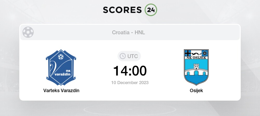 Hajduk vs Varazdin 12/11/2023 15:30 Football Events & Result