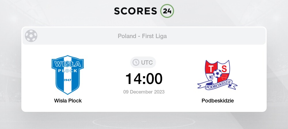 Podbeskidzie v Wisla results, H2H stats