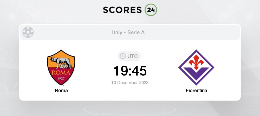 Watch AS Roma vs. ACF Fiorentina Online: Live Stream, Start Time