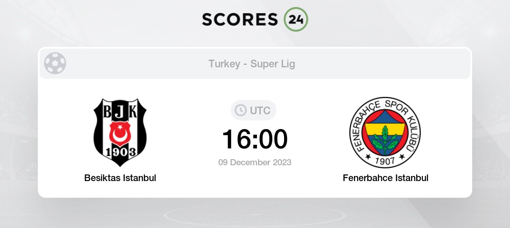 Fenerbahçe SK on X: 🆚 Beşiktaş 🗓 9 Aralık Cumartesi 🕖 19.00 📍 Tüpraş  Stadyumu 📲 #BJKvFB  / X