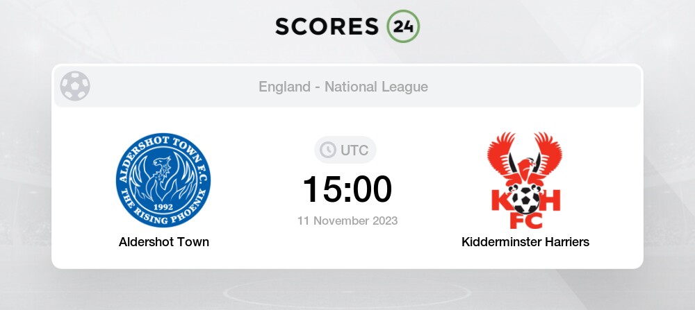 Altrincham vs Kidderminster Harriers» Predictions, Odds, Live Score & Stats