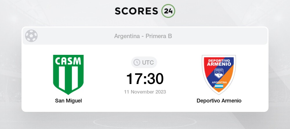 Deportivo Armenio vs CA San Miguel Prediction and Picks today 3
