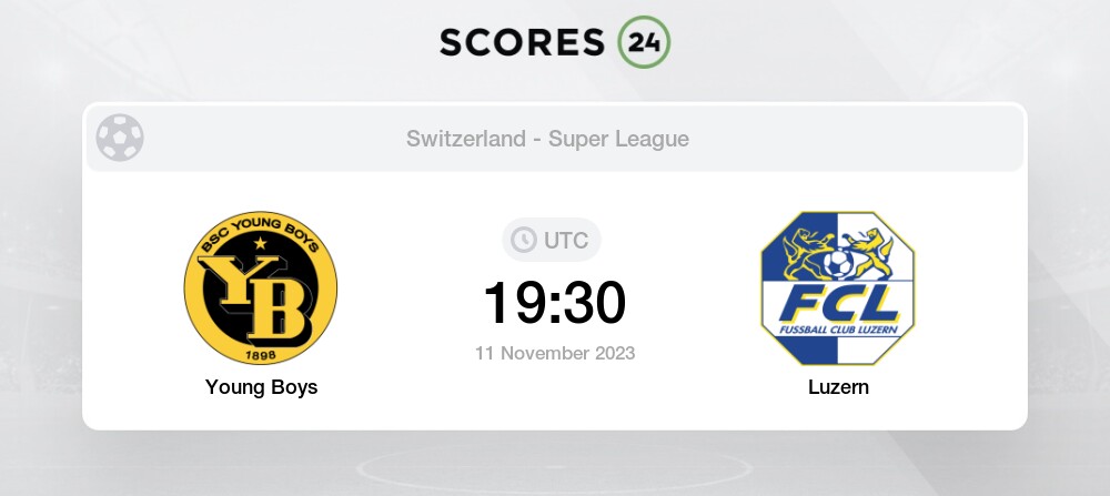 Young Boys vs Luzern Prediction and Picks today 11 November 2023 Football