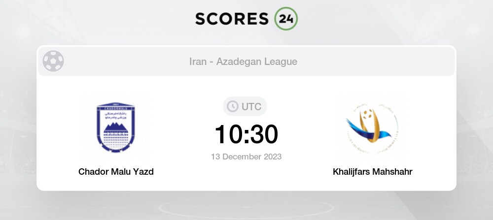Havadar vs Malavan 24/11/2023 11:30 Football Events & Result