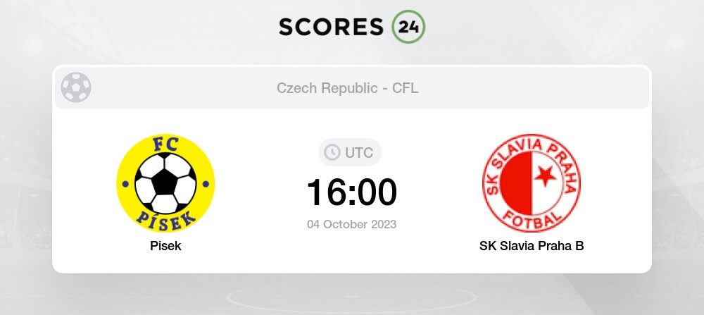 FC Pisek vs Slavia Prague B Prediction, Odds & Betting Tips 10/04/2023