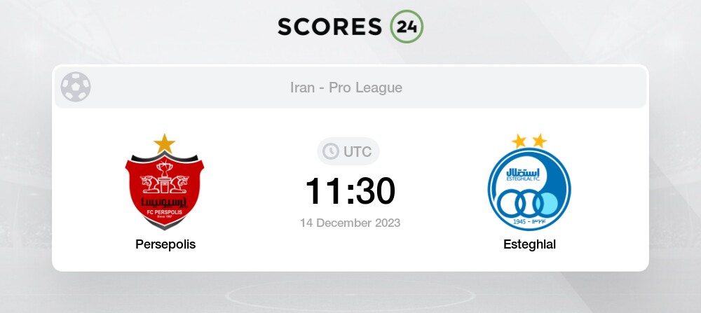 Iran Pro League, week 3. Persepolis on the top, Esteghlal 2nd to last