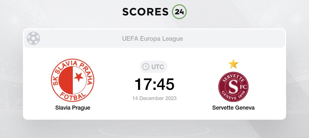 Sheriff vs Slavia Praha live score, H2H and lineups