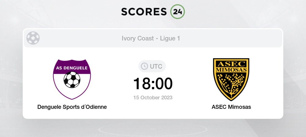 Racing d'Abidjan vs Stella Club d'Adjame» Predictions, Odds, Live Score &  Stats