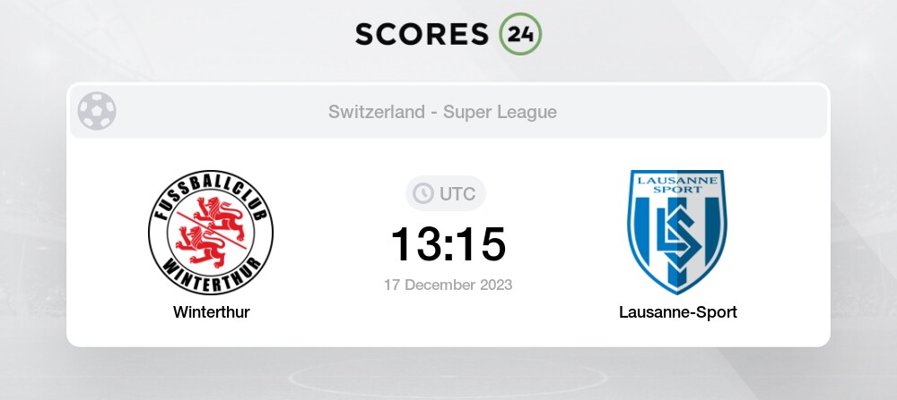 FC Lausanne-Sport - FC Lugano risultati in diretta, risultati H2H