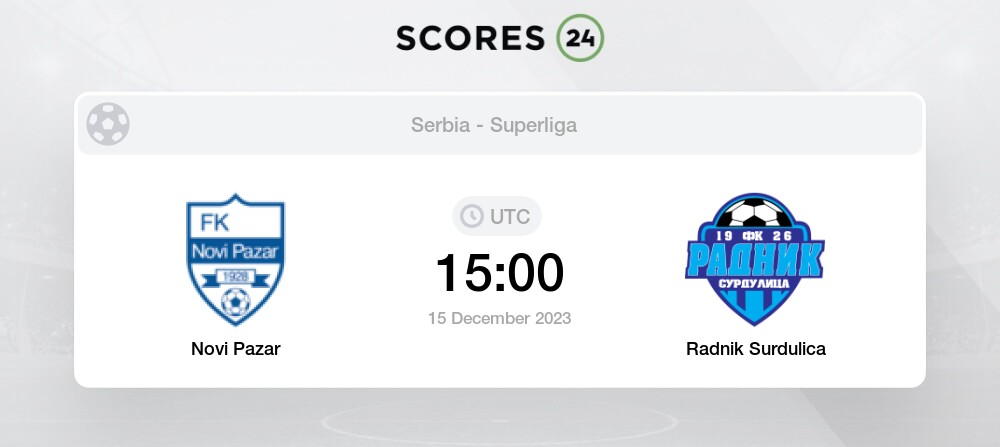 FK Radnik Surdulica vs Zeleznicar Pancevo - live score, predicted lineups  and H2H stats.